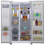 ساید بای ساید اسنوا C310W سفید 35 فوت سری - تصویر 2