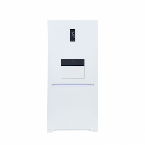 یخچال-فریزر-امگا-پلاس-هیمالیا-HRFN60501-WM-آبریزدار-سفید-چرم