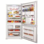 یخچال-فریزر-امگا-پلاس-هیمالیا-HRFN60501-WM-آبریزدار-سفید-چرم
