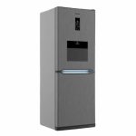 یخچال فریزر امگا پلاس هیمالیا HRFN605hb Ti هوم بار تیتانیوم - تصویر 2