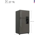 یخچال و فریزر 27 فوت اسنوا مدل STD-L300-SS - تصویر 3